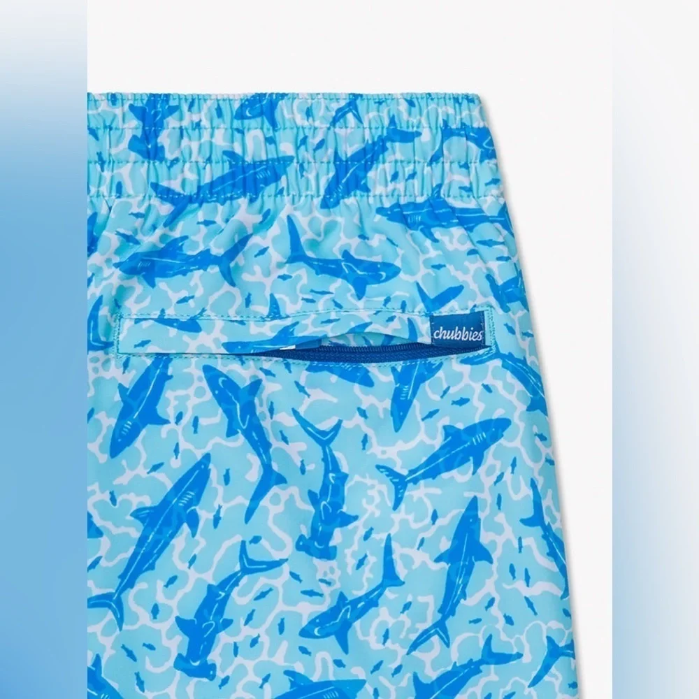 Chubbies Classic Swim Trunks The Shark Sides 5.5